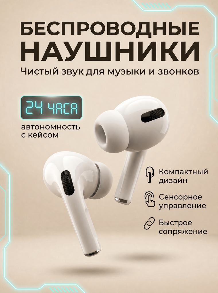 Готовая карточка: наушники
