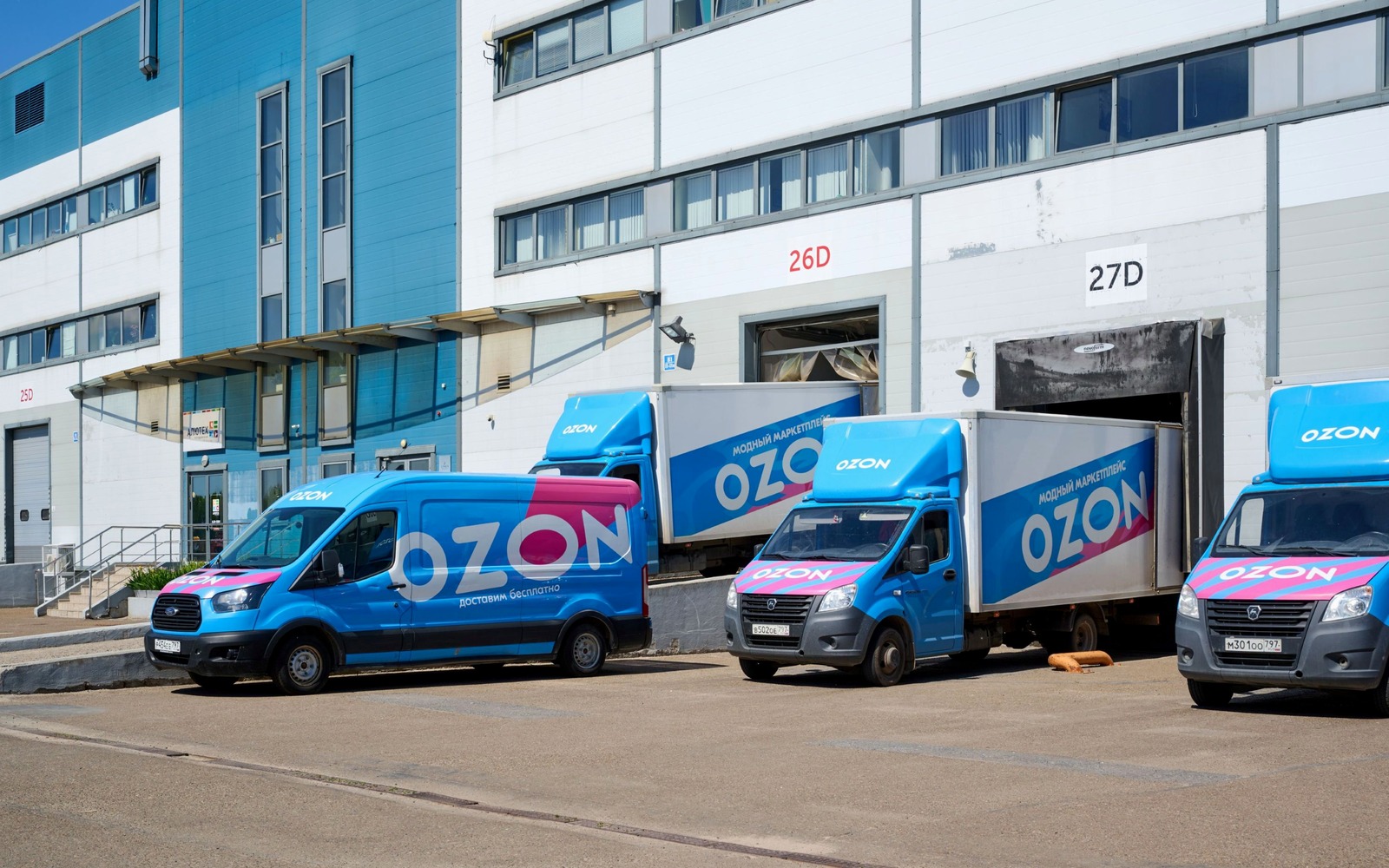 Новый сортировочный центр Ozon в Пушкино: 65 000 кв. м и 6 млрд на автоматизацию